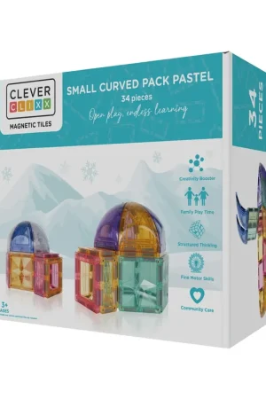 Cleverclixx - 34-delige Curved Pack Pastel Aanbieding