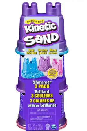 Relevant Play - Kinetisch Zand Glitter 3 kleuren - 340 gram Gereduceerde Prijs