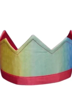 Rechtstreeks Van De Fabrikant Sarah's Silks Kroon - Rainbow