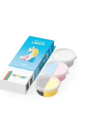 Hey Clay - Unicorns Lighty (3 potjes) Premium
