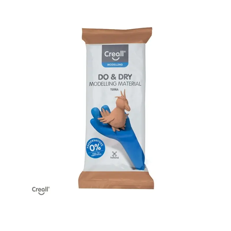Meest Verkocht Creall – Do & Dry boetseerklei - Terracotta