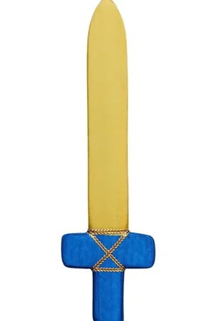 Gratis Retour Zacht speelzwaard blauw handvat - Sarah's Silks