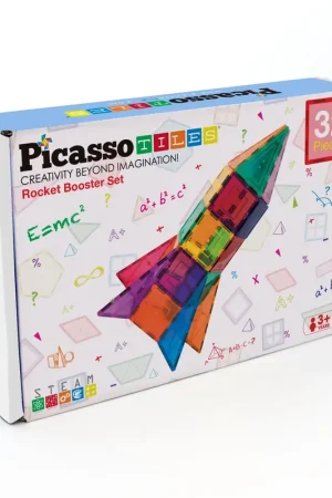 PicassoTiles - 32 stuks Rocket Booster Koop Vandaag