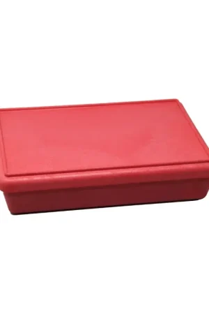 Wissner - Speelbak (klein) met deksel voor sensorisch spel - rood Speciale Aanbieding