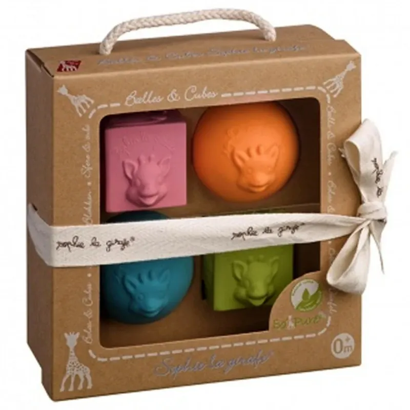 Voordeelprijs Sophie de Giraf - Set Ballen & Blokken