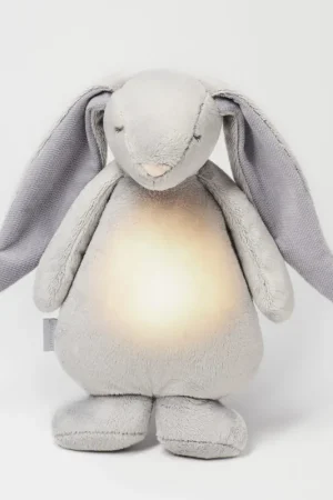 Moonie - Slaapknuffel The Humming Friend 2.0 - Silver White Noise Gratis Retour