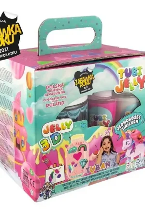Voordeelprijs Tuban - Tubi jelly set 6 kleuren klein aquarium en eenhoorn