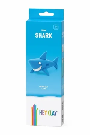 Fabrieksprijs Hey Clay interactieve boetseerkleiset - oceaandier - haai