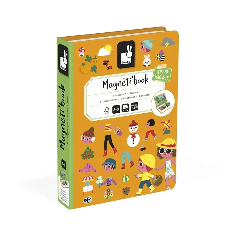 Janod Magnetibook - 4 seizoenen Uitverkoop