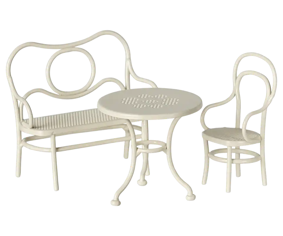 Aanbieding Maileg - Cafe Set Muis klein - Off white