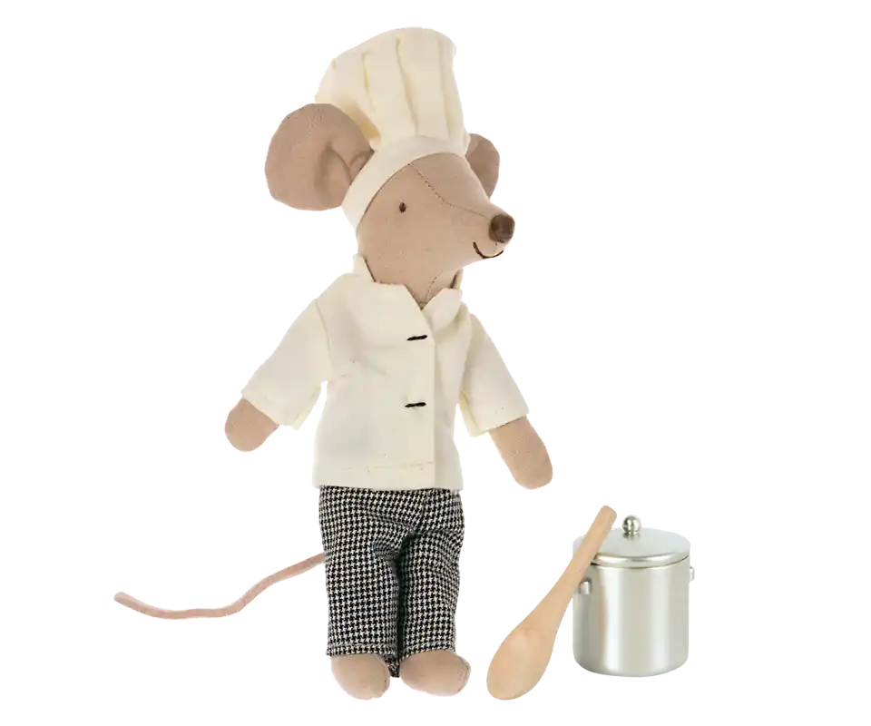 Shop Nu Maileg - Big Brother (grote broer) Muis Chefkok - 13 cm