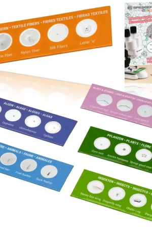 Bresser - 24 Microscoop preparaten voor kinderen Finale Uitverkoop