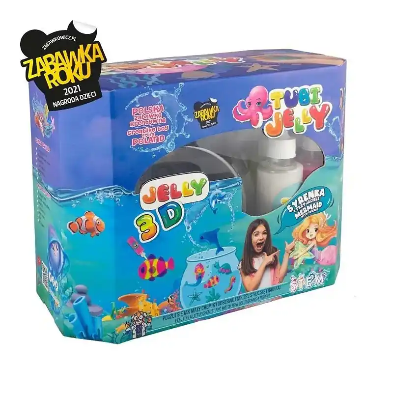 Nieuw Tuban - Tubi jelly set 8 kleuren groot aquarium en zeemeermin