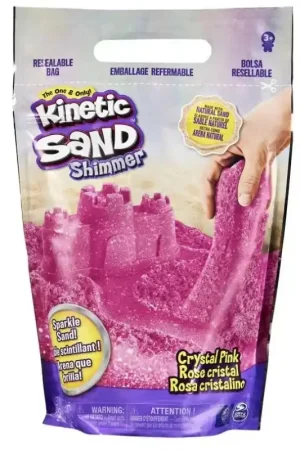 Relevant Play - Kinetisch Glitterend Zand Kristalroze - 907 gram Uitverkoop
