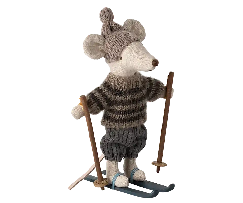 Voordeelprijs Maileg - Grote broer met ski set