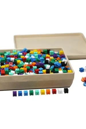 Wissner - rekenblokjes in 10 kleuren - 1000 stuks Beste Prijs