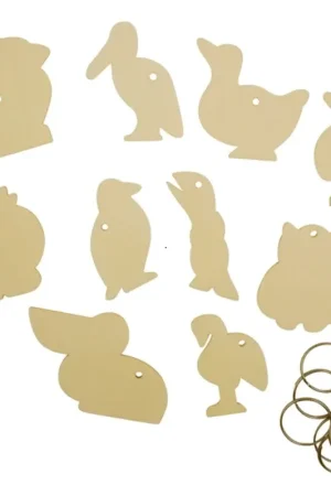 Rechtstreeks Van De Fabrikant Eduplay - DIY sleutelhanger vogels - 10 stuks