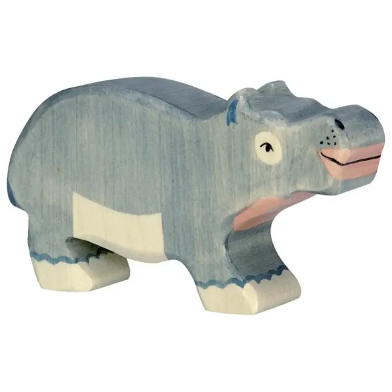 Korting Nijlpaard 6cm - Holztiger