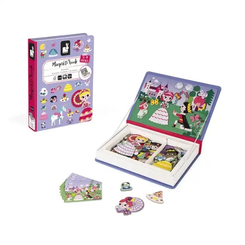 Korting Janod Magnetibook - Prinsessen