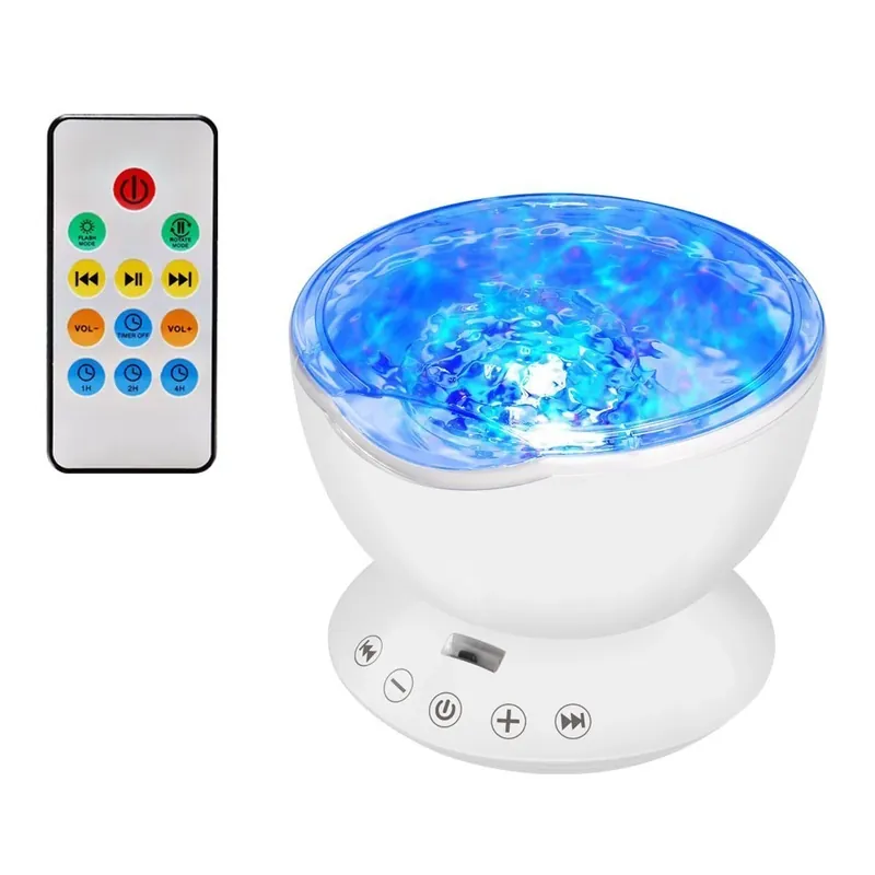 Hete Deal Playlearn - Oceaangolf Projector met Geluid en Speaker