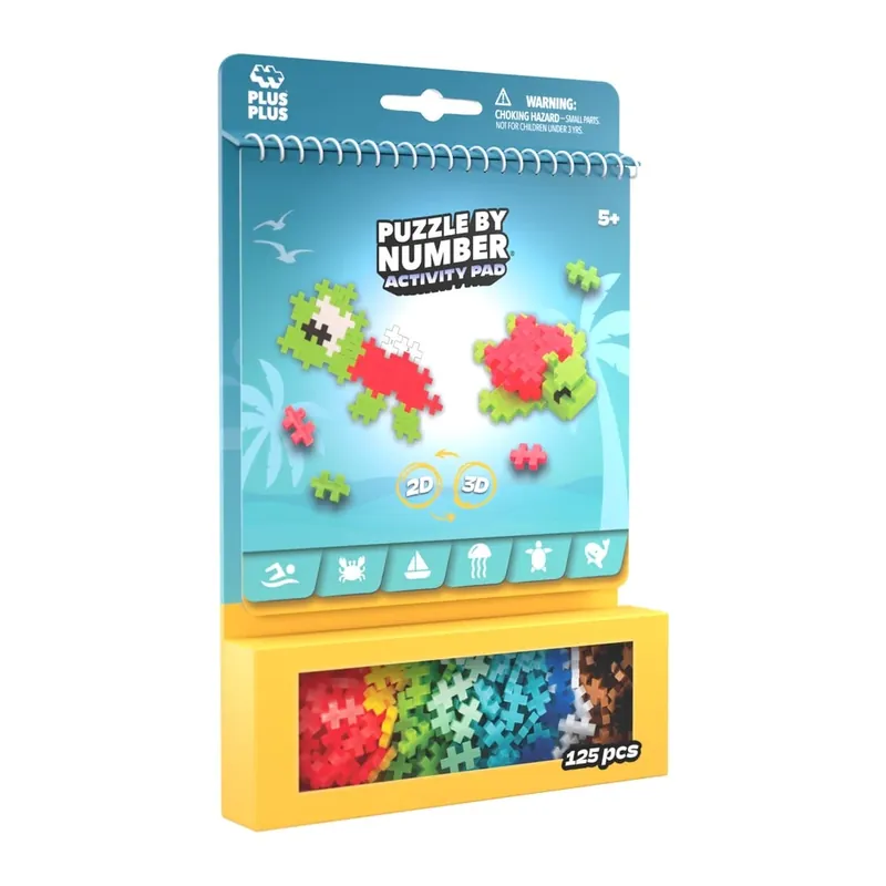 Plus-Plus - Activity Pad - Oceaan Bestseller