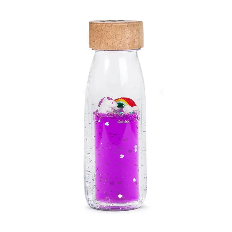 Petit Boum - Regenboog Sensorische fles Snelle Levering