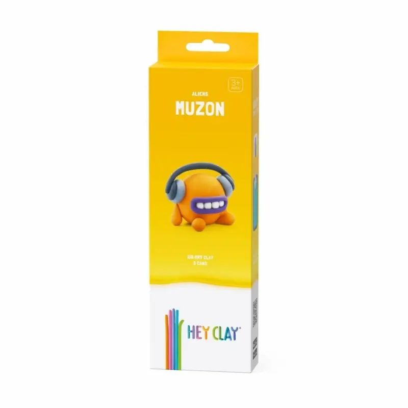 Hey Clay interactieve boetseerkleiset - alien - Muzon Veilige Betaling