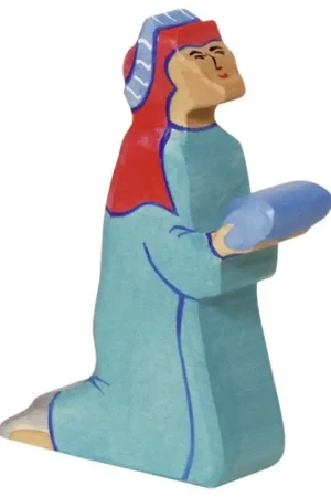 Balthasar blauw - 7,5 cm - Holztiger Beste Prijs