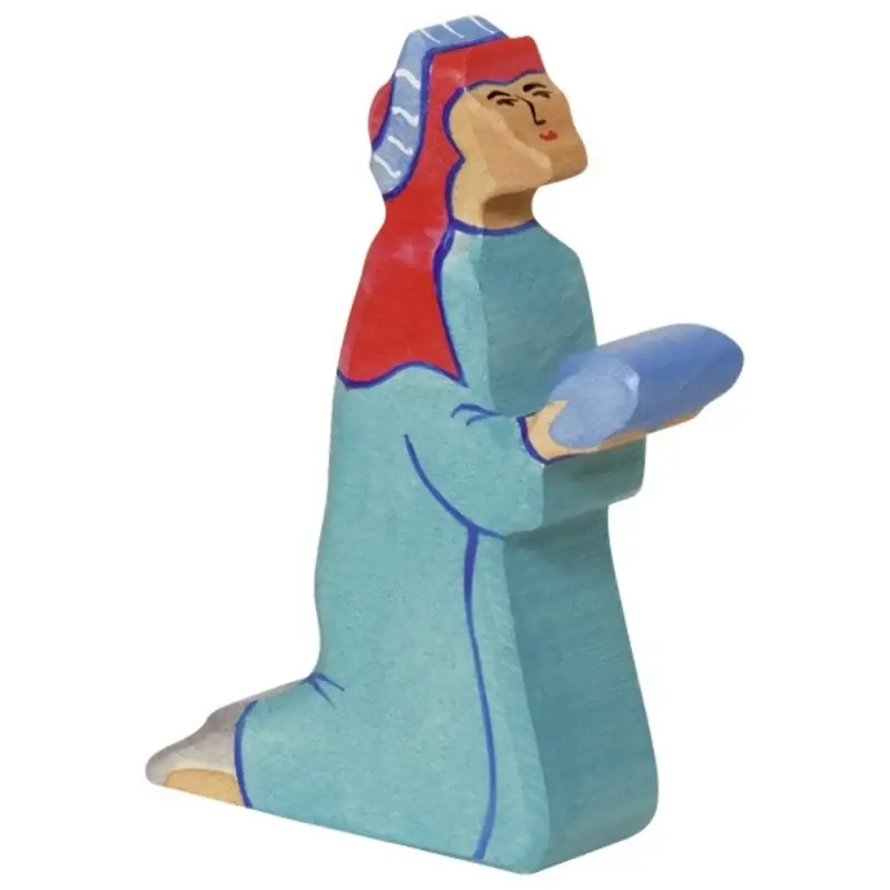Balthasar blauw - 7,5 cm - Holztiger Beste Prijs
