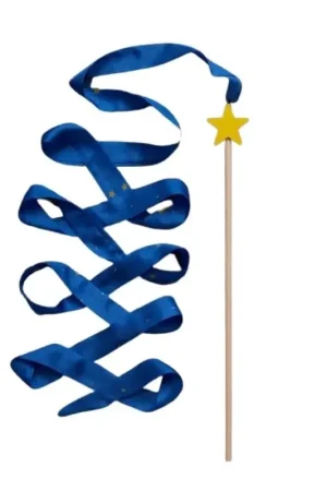 Laatste Versie Zwaailint - danslint Star 2,2 cm - Sarah's Silks
