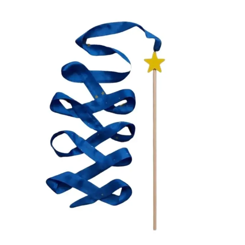 Laatste Versie Zwaailint - danslint Star 2,2 cm - Sarah's Silks
