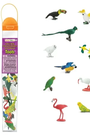 Speelfiguren Exotische vogels (11 stuks) - Safari Ltd Beperkte Voorraad