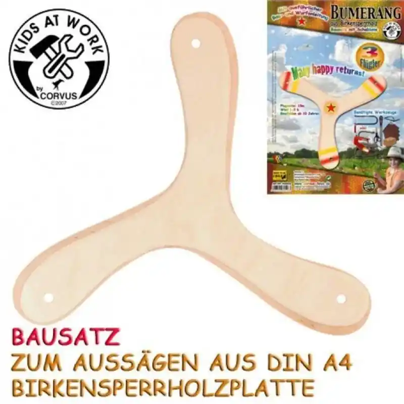 Weekendaanbieding Boemerang DIY pakket - Kids at work