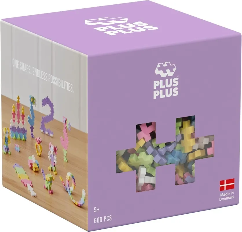 Laatste Versie Plus-Plus - Pastel (600 stuks)