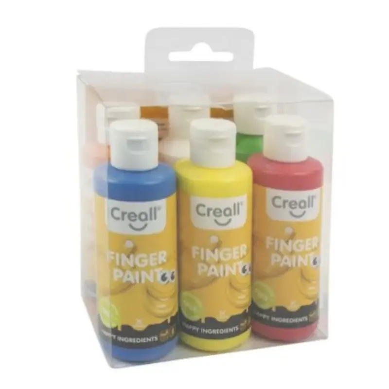 Creall – Vingerverf (6 x 80 ml) Korting