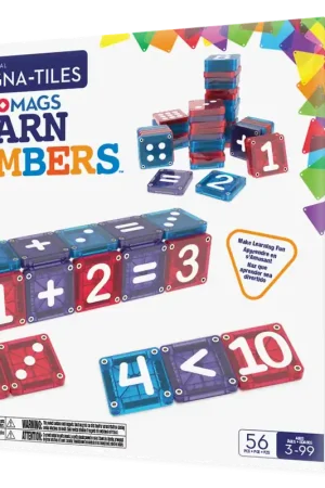 Magna-Tiles - Maison Colette - microMAGS Leernummers 56 stuks Koop Vandaag