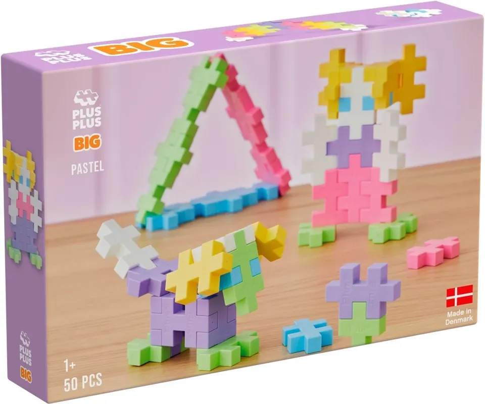 Plus-Plus BIG - Pastel (50 stuks) Populair