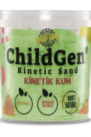 Childgen - magisch zand groen 500gr Beperkte Voorraad