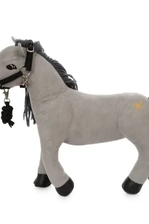 ByAstrup - Mini paard pony knuffel grijs Shop Nu
