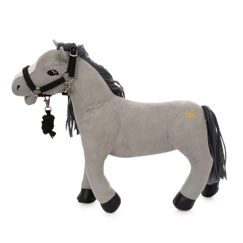 ByAstrup - Mini paard pony knuffel grijs Shop Nu