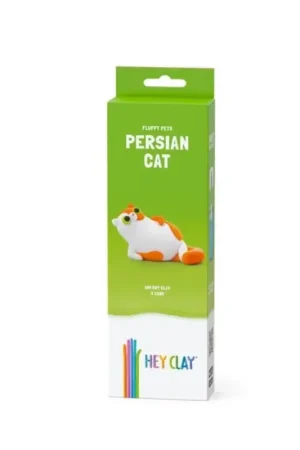 Hey Clay - interactieve boetseerkleiset - huisdier - Perzische kat Finale Uitverkoop