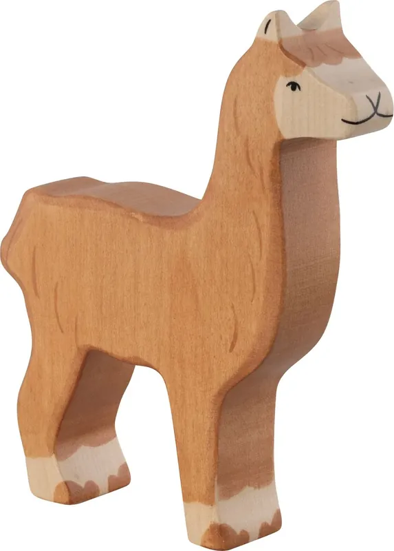Dagaanbieding Holztiger - Alpaca - houten dieren
