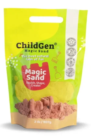 Childgen - magisch zand geel 907gr Op = Op