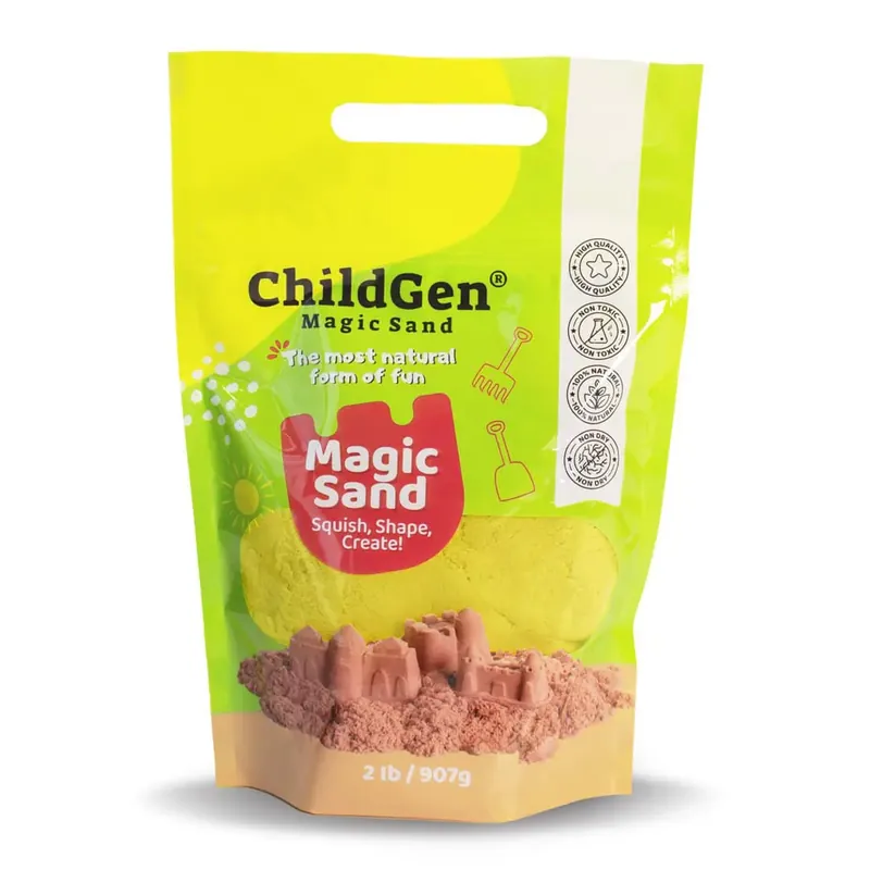 Childgen - magisch zand geel 907gr Op = Op