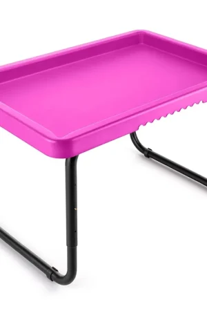 Express Levering Toyrific - Playhouse PlayTray (95cm) Set - Speeltafel roze + Verstelbaar onderstel H 48-55-63cm