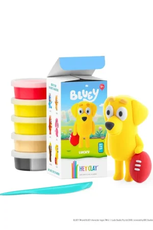 Direct Beschikbaar Hey Clay - Lucky LIMITED EDITION BLUEY - 5 potjes
