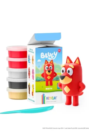 Uitverkoop Hey Clay - Rusty LIMITED EDITION BLUEY - 5 potjes