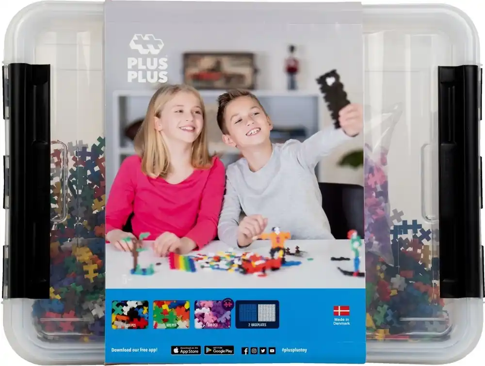 Plus-Plus - 2400 stuks met opbergbox Premium