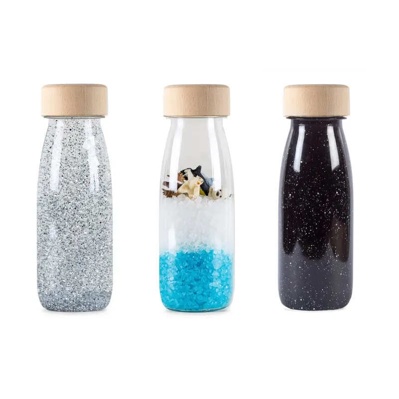 Petit Boum - Set van 3 Sensorische flessen - Ice Alleen Vandaag
