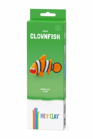Hey Clay interactieve boetseerkleiset - oceaandier - clownvis Uitverkoop